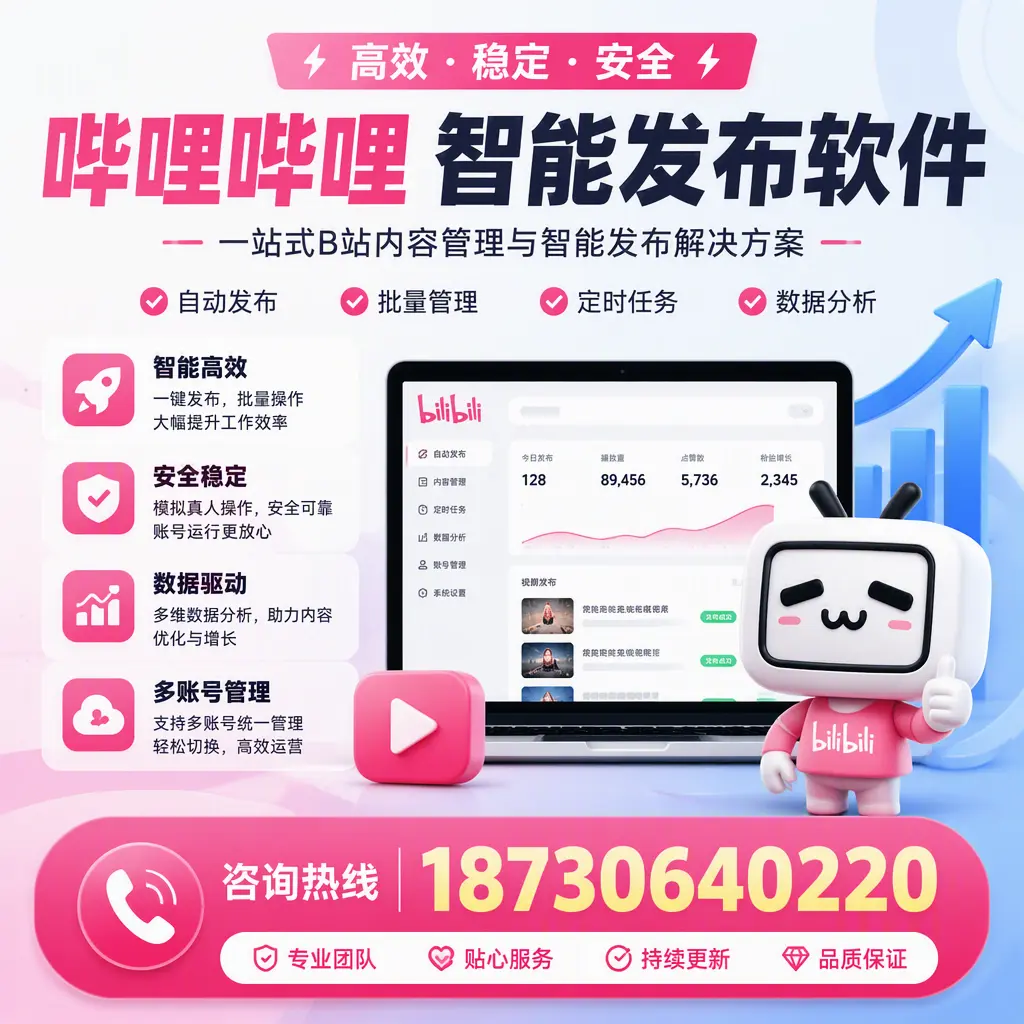 哔哩哔哩智能发布软件适用场景分析：在 朝阳 的最佳实践